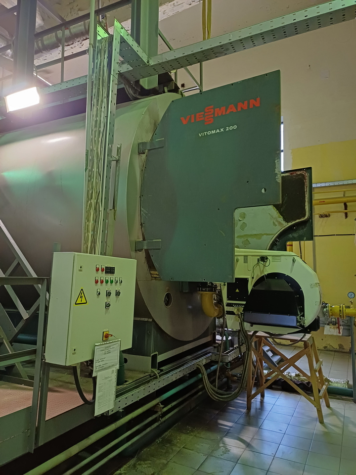 Гидрохимическая промывка котлов Viessmann на судостроительном заводе
